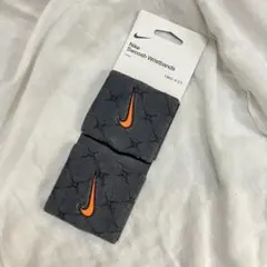 新品未使用品　NIKE ナイキ　リストバンド　吸汗速乾　グレー