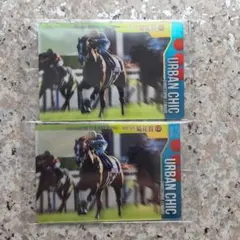 サラブレッドホースコレクションツインウエハース第3R　アーバンシック