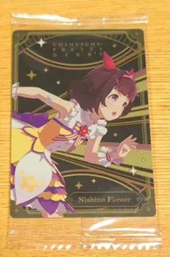 ティアード・ペタル ニシノフラワー SP ヴァイス ウマ娘 箔押し サイン