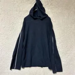Theory ネイビー パーカー S 上質 ナイロン混 きれいめカジュアルのサムネイル
