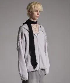 FUGA archive drape cardigan darkwear - メルカリ