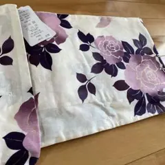 京都きもの友禅×bonheur saisons 綿麻浴衣　格子柄　グリーン系 京都きもの友禅×bonheur saisons 綿麻浴衣 格子柄 グリーン系 - メルカリ