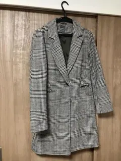 値下げPRIMARK チェック柄 チェスターコート
