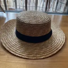 Ray BEAMS／麦わら帽子 カンカン帽 ストローハット