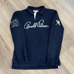 Arnold Palmer ネイビー ポロシャツ 長袖