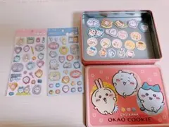 ちいかわ　シール　おすそ分け　ラメきら　マシュマロ風　サンリオ　もぐもぐ　缶付き