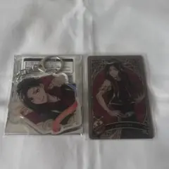 ツイステ ジャミル・バイパー メタルカード アクリルキーホルダー セット