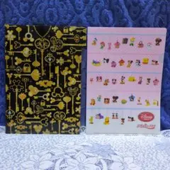 ✳「ディズニーファイル」２点 ①ミッキーの鍵の柄②ディズニーストアプレゼント品✳