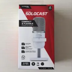 ハイパーエックス SoloCast USBスタンドアロンマイク/ホワイト - メルカリ