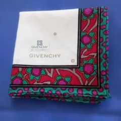 Givenchy 花柄 ハンカチ