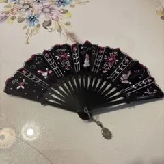 ルルギネス　LULU GUINNESS 扇子　プードルのサムネイル