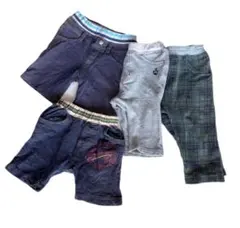 【男の子 80cm】ハーフパンツ ロングパンツ4枚セット まとめ売り 保育園