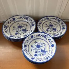 Blue Meissen sanyo ブルーマイセン 三洋陶器 プレート21cm - メルカリ