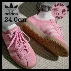 新品】23.5 韓国 adidas アディダス バミューダピンク GY7386 - メルカリ