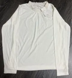 【新品】シャーリング衿テレコカットソー　エヘカソポ　サマンサモスモスのサムネイル
