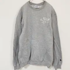 【希少】チャンピオン エコ スウェット グレー カレッジ系 グリフィン YL