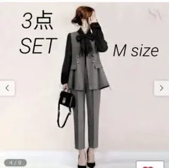 早い者勝ち‼️フリルジャケットパンツセットアップ【3点SET】