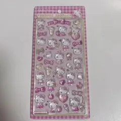 ハローキティ　ボンボンドロップシール