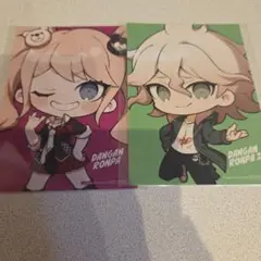 江ノ島盾子 狛枝凪斗 ダンガンロンパ 上倉エク オンラインくじ 特典 ブロマイド