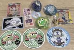 ケロロ軍曹セット　12点　ガチャガチャやカフェの特典など詰め合わせ