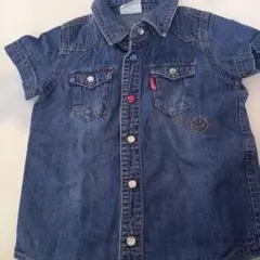 BREEZE デニムシャツ 半袖 90