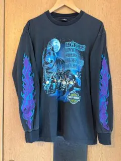 ハーレーダビットソン Harley-Davidson フレイム ロンT XL 黒