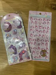 24時間以内に発送　マイメロ　ウォーターシールとボンボンドロップシールセット