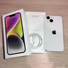 iPhone 14 本体 白 ホワイト スターライト - メルカリ