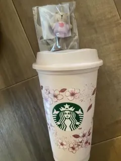 スタバ　カラーチェンジングリユーザブルカップ　SAKURA 2026 ベアリスタ