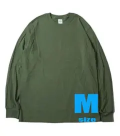GILDAN ギルダン 無地 ロンT 6oz M ミリタリーグリーン 長袖