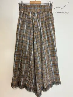 WRAPINKNOT♡ラッピンノット　チェックロングスカート　0のサムネイル