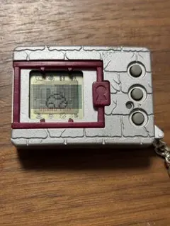 デジタルモンスター　ver4 D-1スペシャル　シルバー×レッド 中古品☆デジタルモンスター Ver.4 D-1スペシャル シルバーレッド 当時
