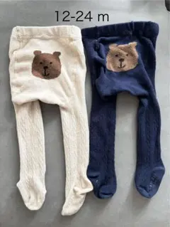 babyGap ベビータイツ 12-24m 2枚セット