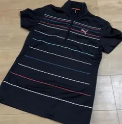 ★美品　Puma プーマゴルフ　ハーフジップシャツ　レディース　M