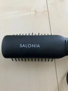 SALONIA ストレートヒートブラシ SL-012BKS ブラック
