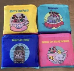 今だけ価格　ディズニー　カプセルトイ　エコバッグ　バッグ　4個　新品未使用