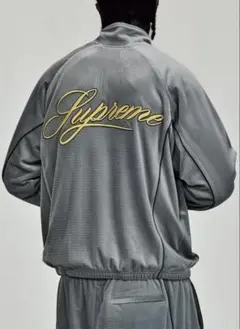 ゆ*様 Supreme Velour Mesh Track Jacket 