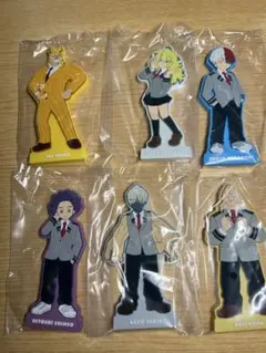 ヒロアカ 一番くじ 紡がれる想い I賞 ラバースタンド 6種セット