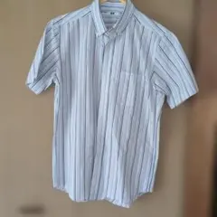 UNIQLO ストライプ ボタンダウンシャツ Lサイズ