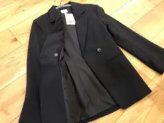未使用品　黒 テーラードジャケット H&M