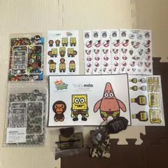 アベイシングエイプ　マイロ　スポンジボブ　ストラップ 2025年最新】スポンジボブ マイロの人気アイテム - メルカリ