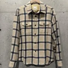 新品未使用 visvim LUMBER CHECK L/S(beige)サイズ1