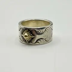 ARIZONA FREEDOM R-10b K18太陽神付き シルバー唐草