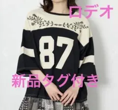 ロデオ 新品タグ付き エンブロイダリーユニフォームTシャツ