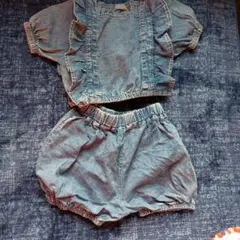 COTTON BEAR デニムセットアップ 90cm