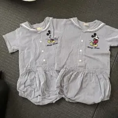 専用petit main ミッキーマウス セーラー襟 ベビー服 80