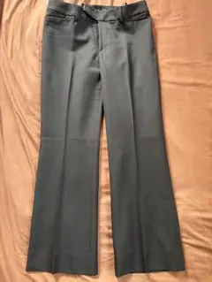 INDIVI ブラックスーツパンツ 38