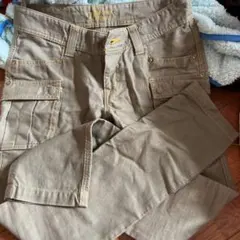 ロデオクラウンズ　カーキ色コットンパンツMサイズ