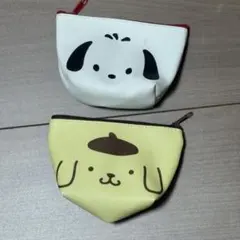 サンリオ ポチャッコ ポムポムプリン ミニポーチ 小物入れ