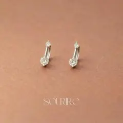 シルバー ピアス フープピアス セさつけっぱなし 925 ⭐️ 結婚式 入学式